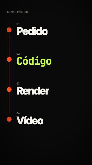 Cinematic motion director — cinematic-motion-director — Demo/output image published by the author in the repo (skill README): Demo renderizada pela skill: tipografia cinética, câmera, curvas de easing e CTA (frame from demo GIF)