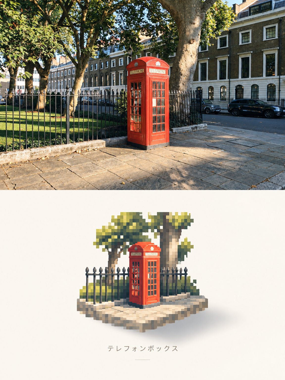 Social Media Post - Photorealistic Lighthouse to Pixel Art — sample posted by 小小东